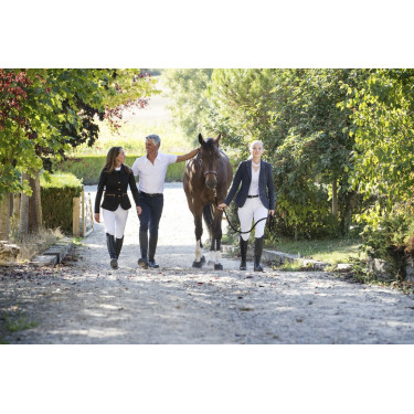 Casaco de competição Equithème Aachen Azul-marinho Casaco de competição Equithème Aachen Azul-marinho