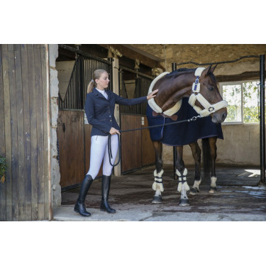 Casaco de competição Equithème Aachen Azul-marinho Casaco de competição Equithème Aachen Azul-marinho