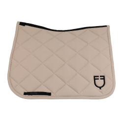 Xairel de dressage com acolchoado em losangos e logótipo bordado Equestro
