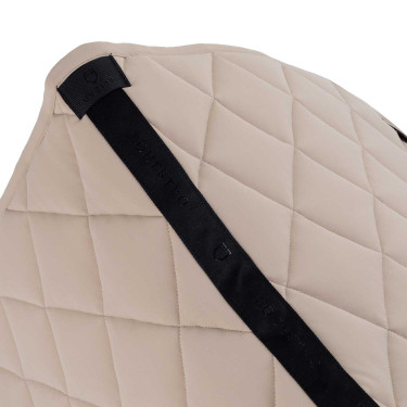 Xairel de dressage com acolchoado em losangos e logótipo bordado Equestro