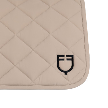 Xairel de dressage com acolchoado em losangos e logótipo bordado Equestro