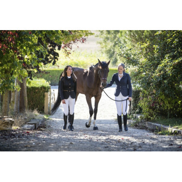 Casaco de competição Equithème Aachen Azul-marinho Casaco de competição Equithème Aachen Azul-marinho