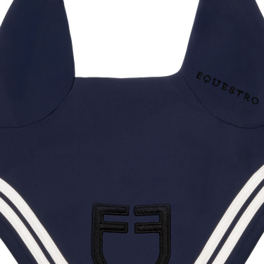 Capa de orelhas Double Stripes em tecido técnico Equestro