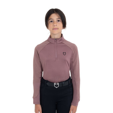 Base layer infantil unissex em tecido técnico Equestro