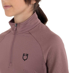 Base layer infantil unissex em tecido técnico Equestro