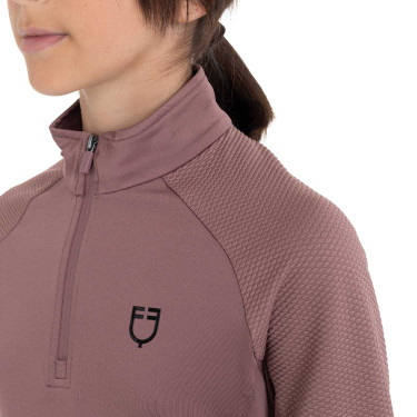 Base layer infantil unissex em tecido técnico Equestro