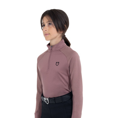 Base layer infantil unissex em tecido técnico Equestro