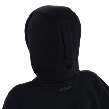 Moletom infantil unissex com capuz e zíper frontal Equestro