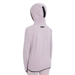 Sweatshirt infantil unissex em fleece com zíper Equestro Sweatshirt infantil unissex em fleece com zíper Equestro