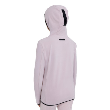 Sweatshirt infantil unissex em fleece com zíper Equestro Sweatshirt infantil unissex em fleece com zíper Equestro