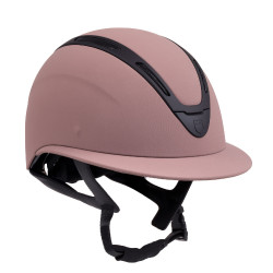 Cap Apocalypse mulher concha revestida em tecido homologação ASTM F1163-23 Equestro Galhada Bege