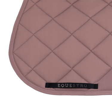 Almofada de salto com logotipo em strass Equestro Galhada Bege