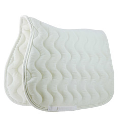 Almofada de sela Equithème Polyfun Branco / branco