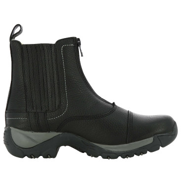 Botas de equitação inverno couro com lã