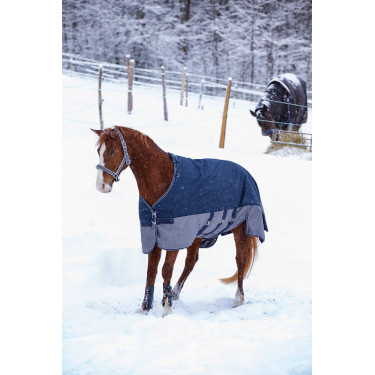 Capa impermeável de equitação TYREX 600D cavalo