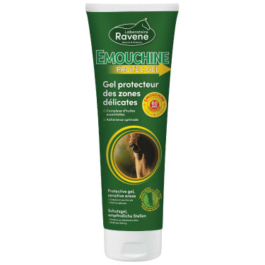 Gel repelente para zonas sensíveis do cavalo
