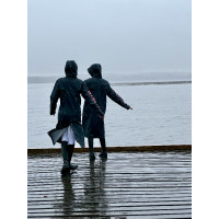 Parka de chuva Le Sabotier Calimero mulher