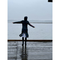Parka de chuva Le Sabotier Calimero mulher