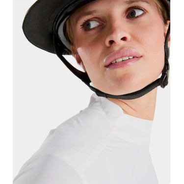 Flow Camisa de competição de equitação feminina Horse Pilot mulher Flow Camisa de competição de equitação feminina Horse Pilot mulher