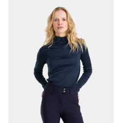 T-shirt térmico de equitação Horse Pilot feminino Marinho Azul-marinho T-shirt térmico de equitação Horse Pilot feminino Marinho Azul-marinho