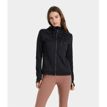Sweatshirt com fecho Quest de equitação feminino Horse Pilot mulher Sweatshirt com fecho Quest de equitação feminino Horse Pilot mulher