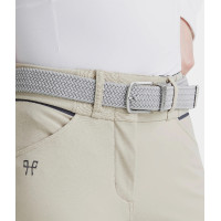 Cinto Exchange Horse Pilot Cinza / branco Cinzento