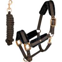 Conjunto de cabrestos Phoenix Waldhausen Espresso Castanho