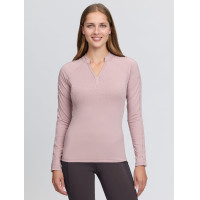 Camisola térmica de manga comprida Lisa LeMieux mulher Rosa selvagem Preto