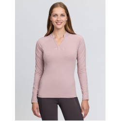 Camisola térmica de manga comprida Lisa LeMieux mulher Rosa selvagem Preto