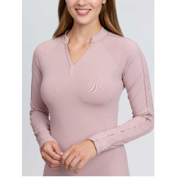 Camisola térmica de manga comprida Lisa LeMieux mulher Rosa selvagem Preto