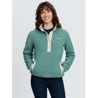 Piper Popper Fleece LeMieux mulher Aloé Azul