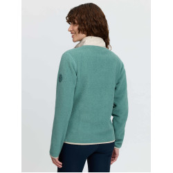 Piper Popper Fleece LeMieux mulher Aloé Azul