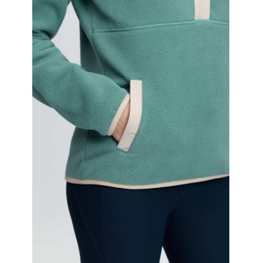 Piper Popper Fleece LeMieux mulher Aloé Azul