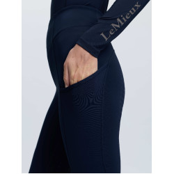 Calças de montar sem fecho Naomi Altas Navy LeMieux mulher Calças de montar sem fecho Naomi Altas Navy LeMieux mulher