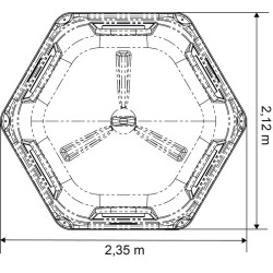 Ripeador hexagonal RPE modelo grande La Gée Ripeador hexagonal RPE modelo grande La Gée