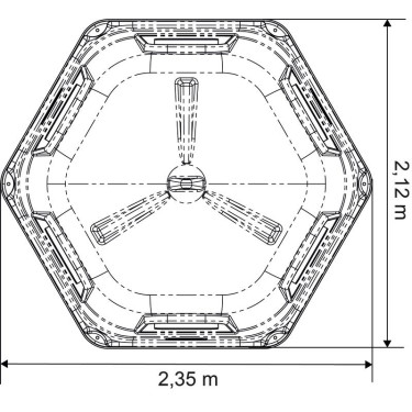 Ripeador hexagonal RPE modelo grande La Gée Ripeador hexagonal RPE modelo grande La Gée