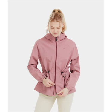 Casaco impermeável Raintech Horse Pilot feminino Rosa mesa Casaco impermeável Raintech Horse Pilot feminino Rosa mesa