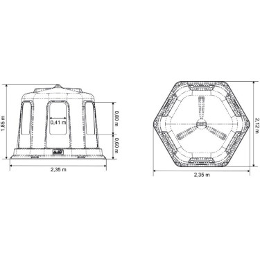 Ripeador hexagonal RPE modelo grande La Gée Ripeador hexagonal RPE modelo grande La Gée