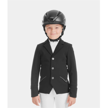 Casaco de competição Aerotech Horse Pilot menino Preto