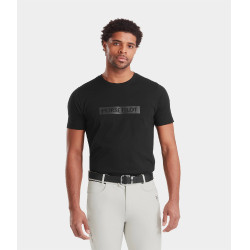 T-shirt equitação homem Horse Pilot Team orgânica