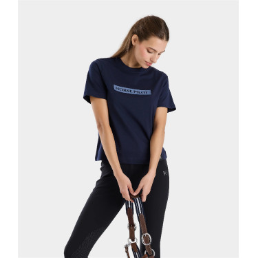 T-shirt Horse Pilot feminino Team Marinho Azul-marinho T-shirt Horse Pilot feminino Team Marinho Azul-marinho