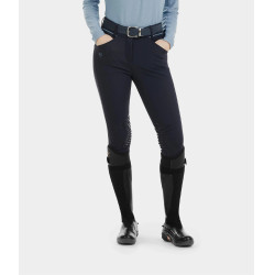 Calça X-Balance inverno Horse Pilot feminina Noite escura Preto