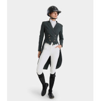 Frac longo Horse Pilot feminino Cinzento