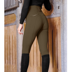 Calças de equitação ELT Comfort Ride Glam mulher Castanho verde Calças de equitação ELT Comfort Ride Glam mulher Castanho verde