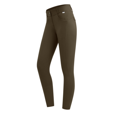 Calças de equitação ELT Comfort Ride Glam mulher Castanho verde Calças de equitação ELT Comfort Ride Glam mulher Castanho verde