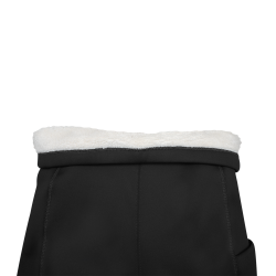 Legging de equitação térmico ELT Rica em fleece bouclé feminino Preto