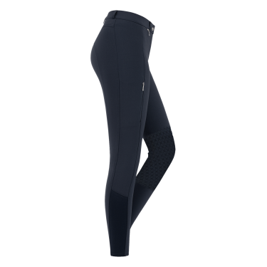 Calça de equitação ELT Micro grip nos joelhos Azul noturno
