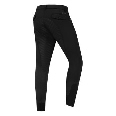 Calça de equitação masculina ELT Marc com silicone