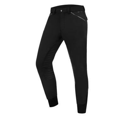 Calça de equitação masculina ELT Marc com silicone