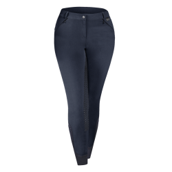 Calça de equitação ELT Dahlia Silicone Azul noturno Calça de equitação ELT Dahlia Silicone Azul noturno